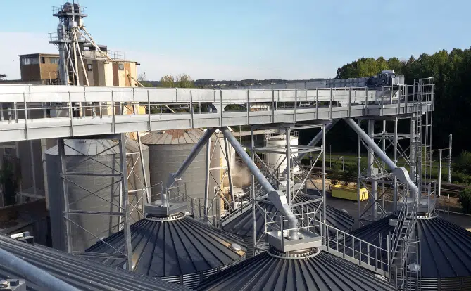 Manutention céréales stockage silo CERES Agro-industrie