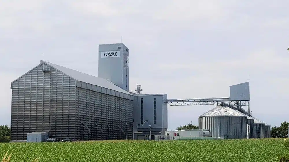 CAVAC Aizenay stockage silo d'allotement de grande capacité