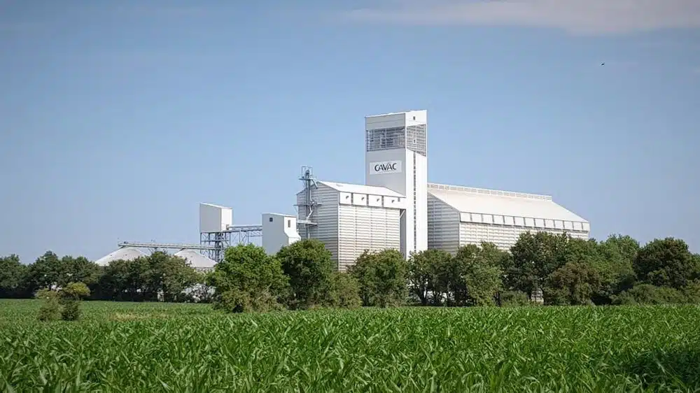CAVAC Aizenay stockage silo d'allotement de grande capacité