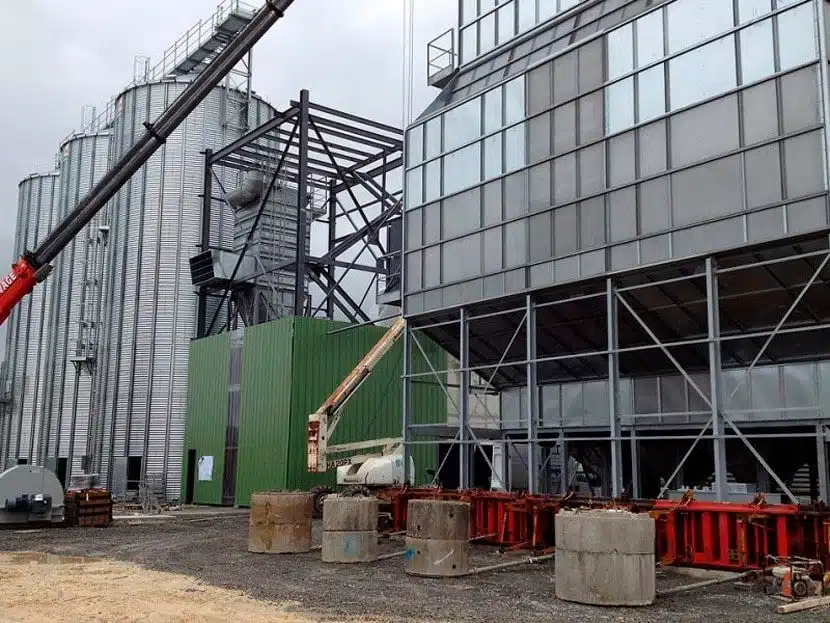 Coopérative de Tonnay-Boutonne augmenter ses capacités de stockage CERES Agro-industrie
