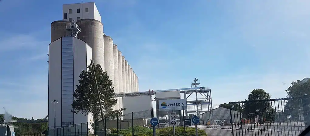 VIVESCIA - Roncenay Revamping stockage silo en béton CERES Agro-industrie